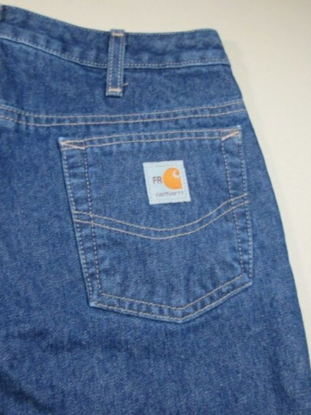 Carhartt womens dark wash bootcut nfpa 2112 FR work jeans 4x28 NWT - Picture 5 of 9